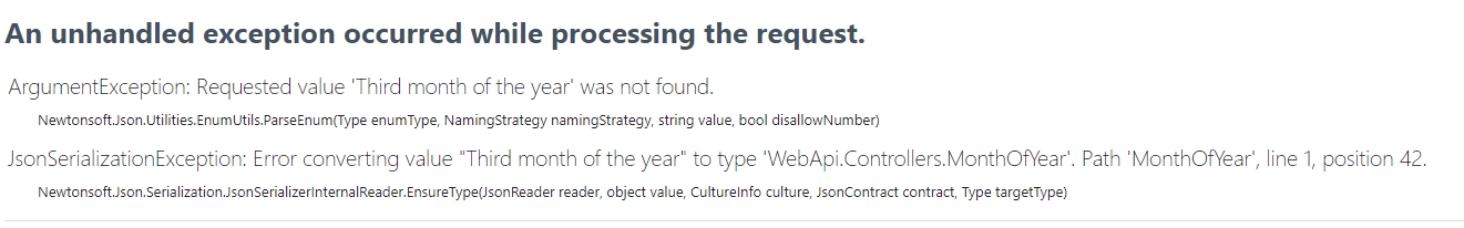 Custom JSON converter to deserialise Enum description value to Enum